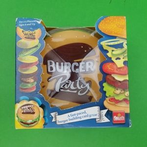 Goliath-Burger Party Fast Fun Card Game 2-5 Players Age 6 and Up Party Game